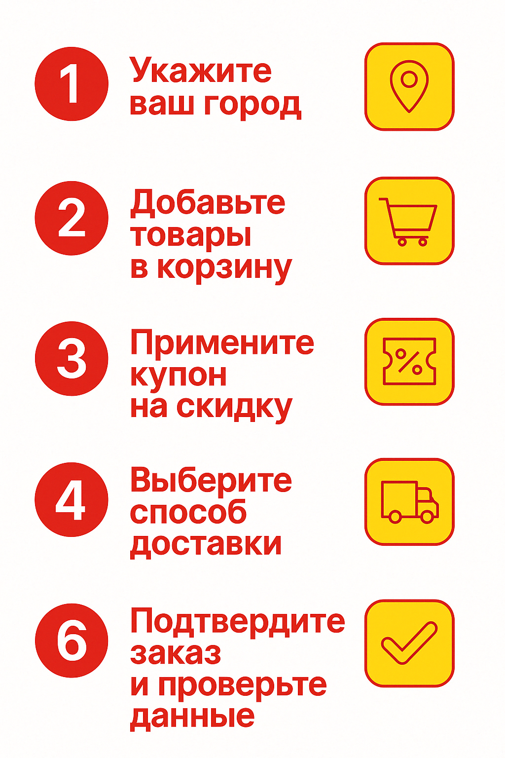 Как заказать попперсы на сайте по этапам в Калининград
